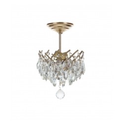 Candil strass almendra (2 pulgadas)