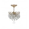 Candil strass almendra (2 pulgadas)