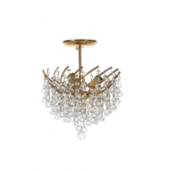 Candil strass esferas
