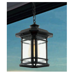 Lampara Colgante Mia T44A-N Negro