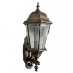 Lampara Arbotante Hexagonal Recto