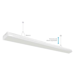 Gabinente Flotante Aluminio Led