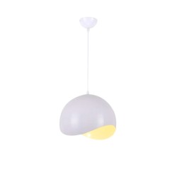 Lampara Colgante Blanca