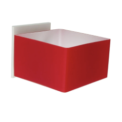 Lampara Arbotante Cleeía Rojo