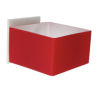 Lampara Arbotante Cleeía Rojo