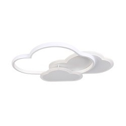 Lampara de techo infantil Nubes