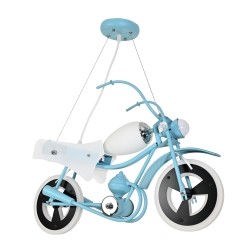 Lampara Colgante Infantil Moto