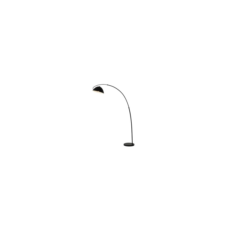 Lampara de Piso Arco Negro
