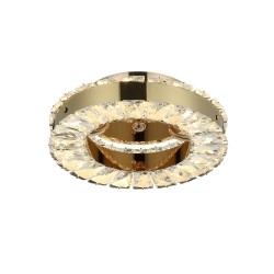 Plafon De Cristal Dorado