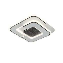 Plafon Minimalista En Capas Cuadrado