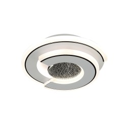 Plafon Minimalista En Capas Circular