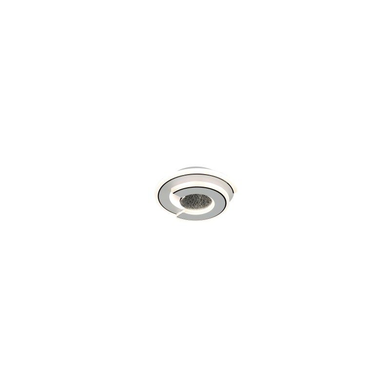 Plafon Minimalista En Capas Circular