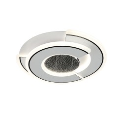 Plafon Minimalista En Capas Circular